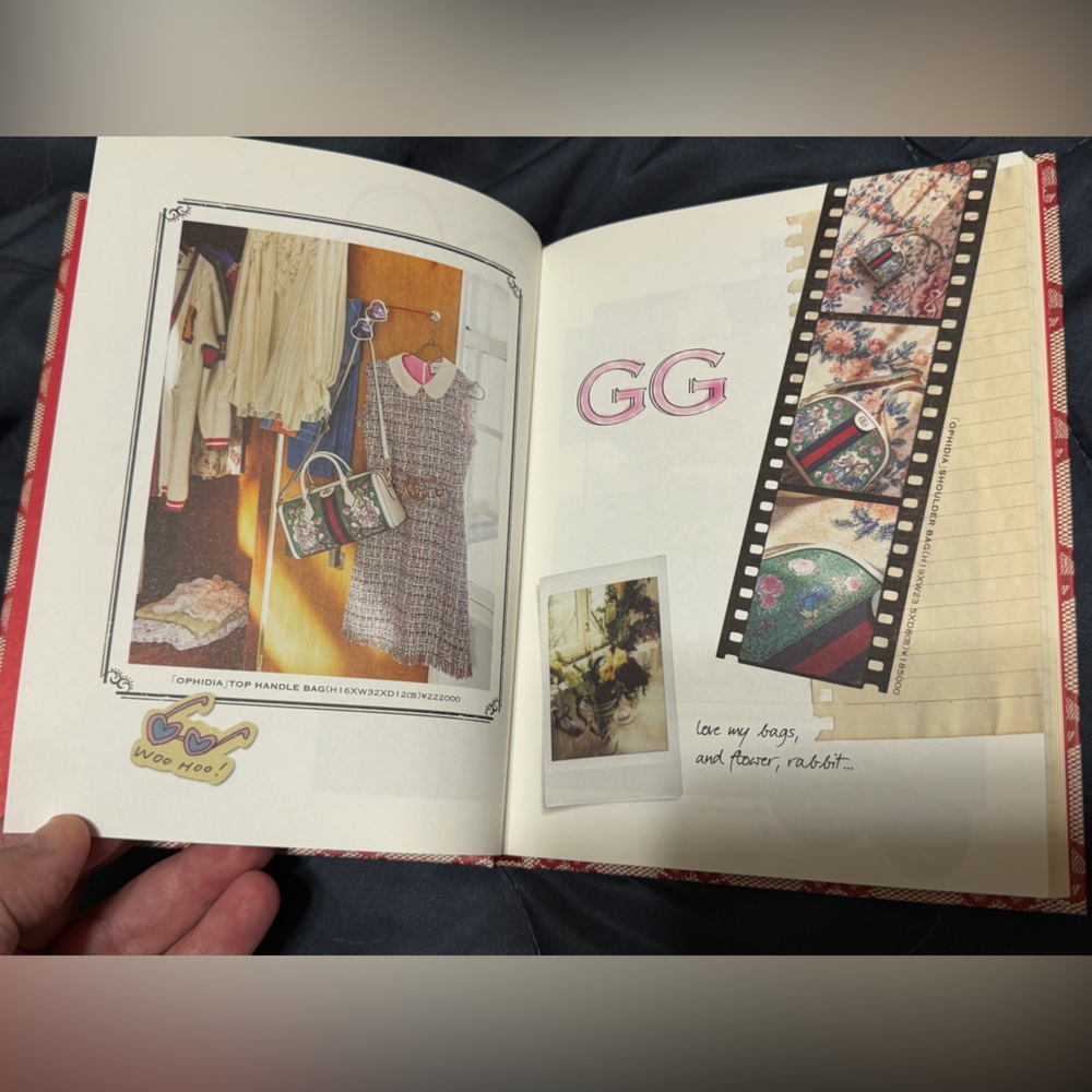 GUCCI BAILA LIMITED EDITION “MY SCRAPBOOK” NOTEBOOK - Picture 6 of 16
